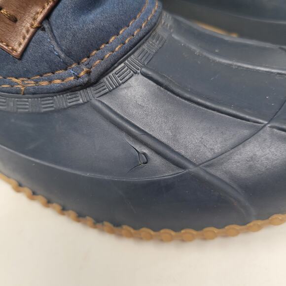 Tommy Hilfiger Women's Brown and Navy Blue Boots Roberta 9m - Picture 6 of 7